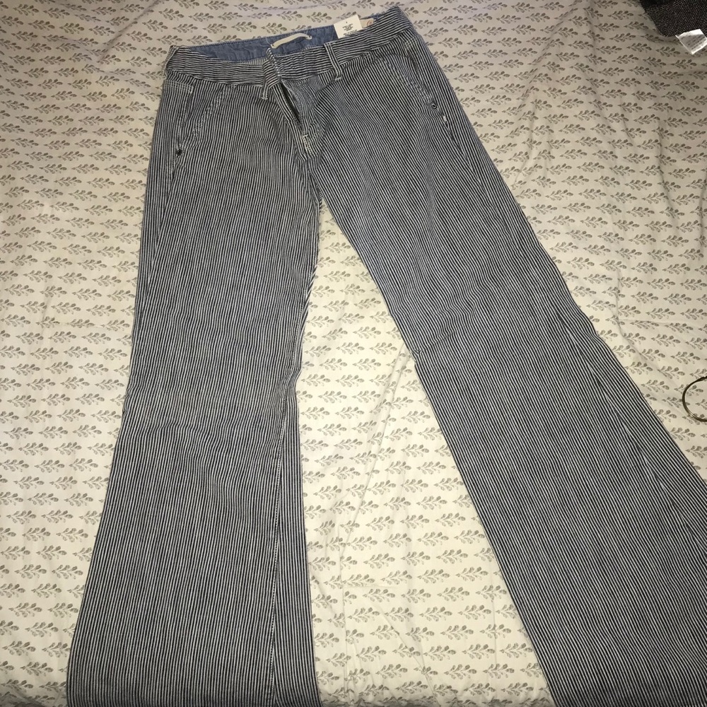 Pin Stripped Bootcut Pants